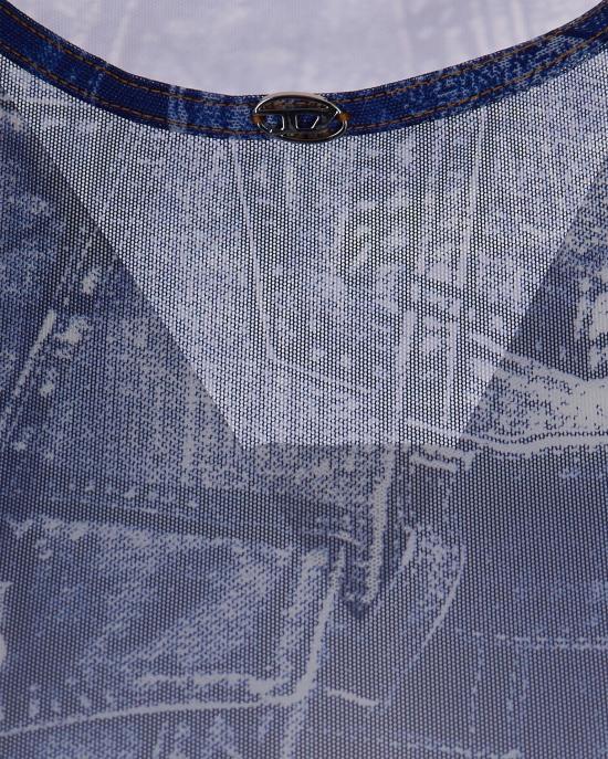 26SS 디젤 폴로 티셔츠 A22061 BLUE - DIESEL