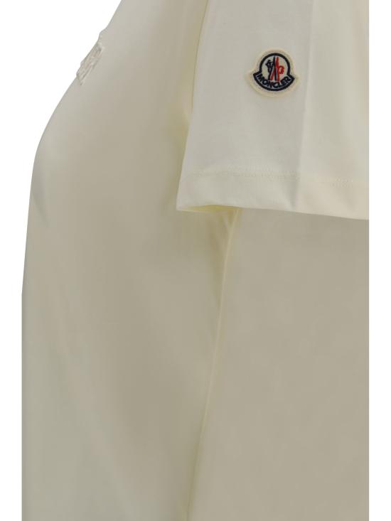 26FW 몽클레어 폴로 티셔츠 L20938C0002189AUO WHITE - MONCLER