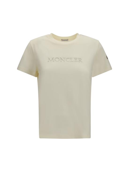 26FW 몽클레어 폴로 티셔츠 L20938C0002189AUO WHITE - MONCLER