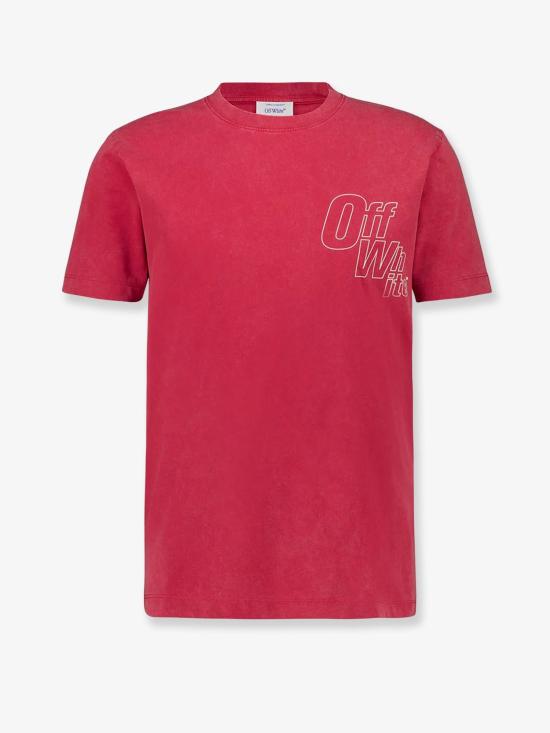 25FW 오프화이트 탑 OMAA027F25 RED