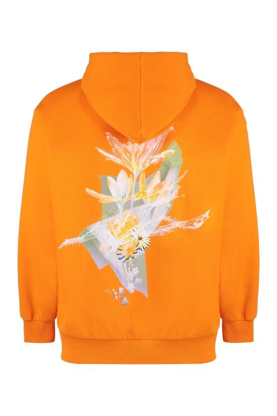  엠시엠 후드 티셔츠 MFADAMM03 ORANGE - MCM