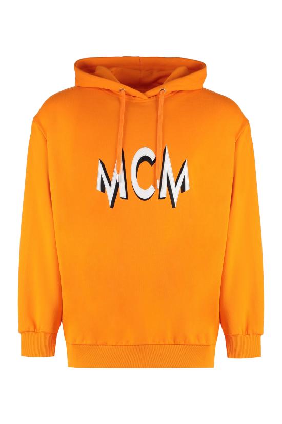  엠시엠 후드 티셔츠 MFADAMM03 ORANGE