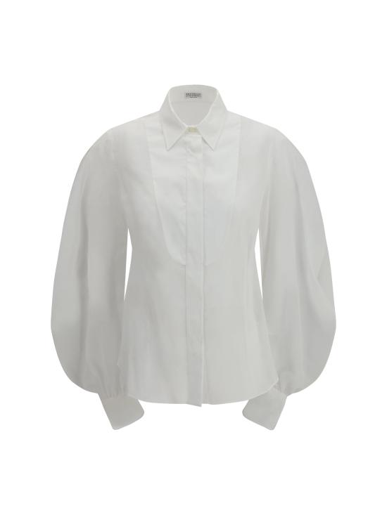 26SS 브루넬로 쿠치넬리 셔츠 M0F91NL706 WHITE