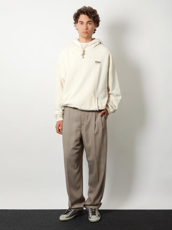  골든구스 긴팔 티셔츠 GUP02712 BEIGE - GOLDEN GOOSE