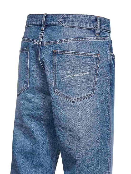 26FW 자크뮈스 스트레이트 데님 팬츠 PAM00028AD00038 33C BLUE - JACQUEMUS