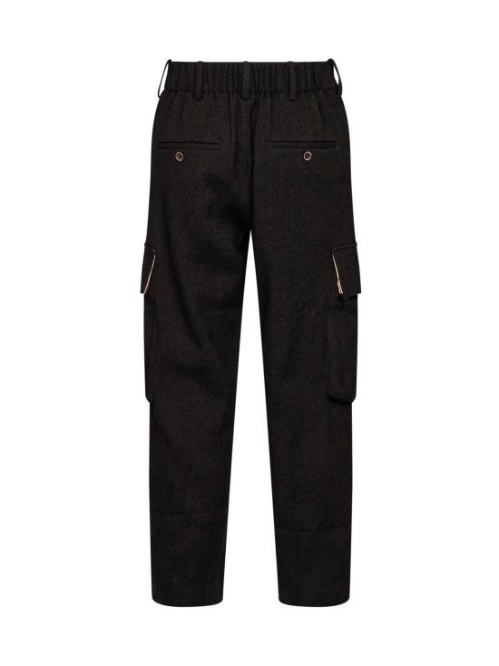 26FW 우마 왕 카고 팬츠 UM3541 UW096 BLACK - UMA WANG