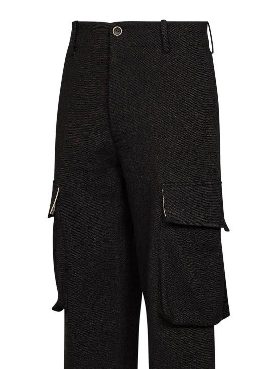 26FW 우마 왕 카고 팬츠 UM3541 UW096 BLACK - UMA WANG
