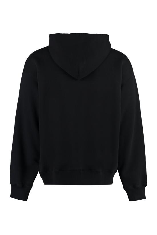  오프화이트 탑 OMBB085F23 BLACK - OFF WHITE