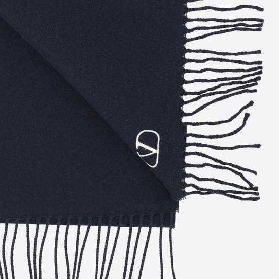 26FW 발렌티노 가라바니 머플러/스카프 9Y2ET028 NAVY - VALENTINO GARAVANI