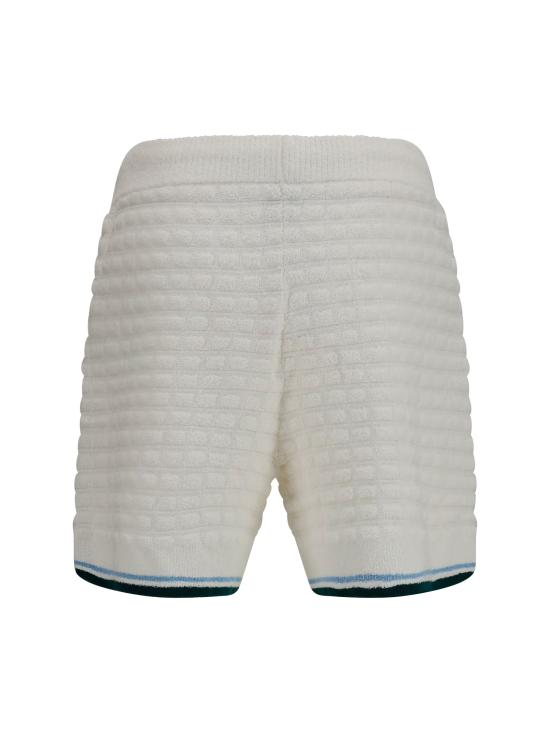 26FW 카사블랑카 숏팬츠 MPF26KW144101 WHITE - CASABLANCA