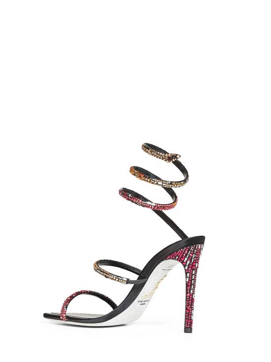 26FW 르네 카오빌라 샌들 C13006105R001Y492 BLACK - RENE CAOVILLA