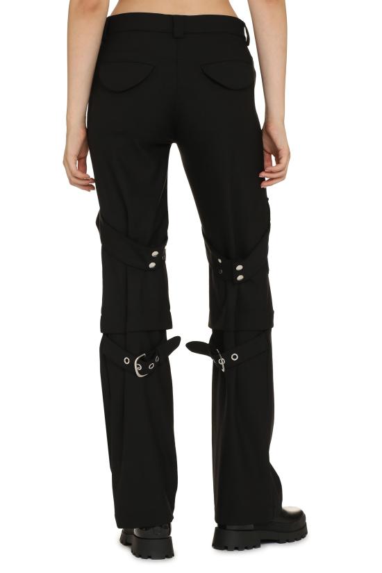 오프화이트 팬츠 OWCF020F23FAB001 BLACK - OFF WHITE