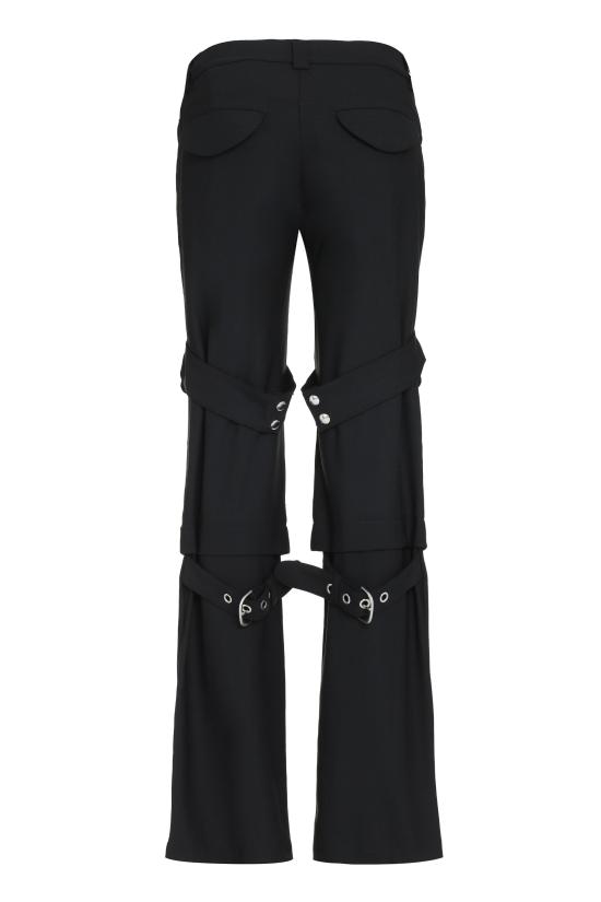  오프화이트 팬츠 OWCF020F23FAB001 BLACK - OFF WHITE