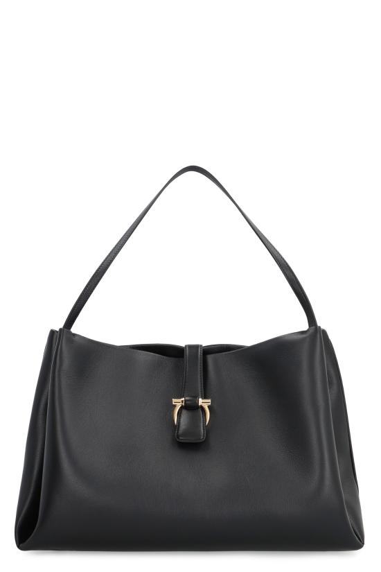 25FW 살바토레 페라가모 토트백 219804 BLACK - SALVATORE FERRAGAMO