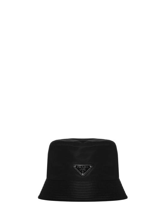 26FW 프라다 리나일론 삼각 로고 버킷 햇 2HC1372DMIF0002 BLACK