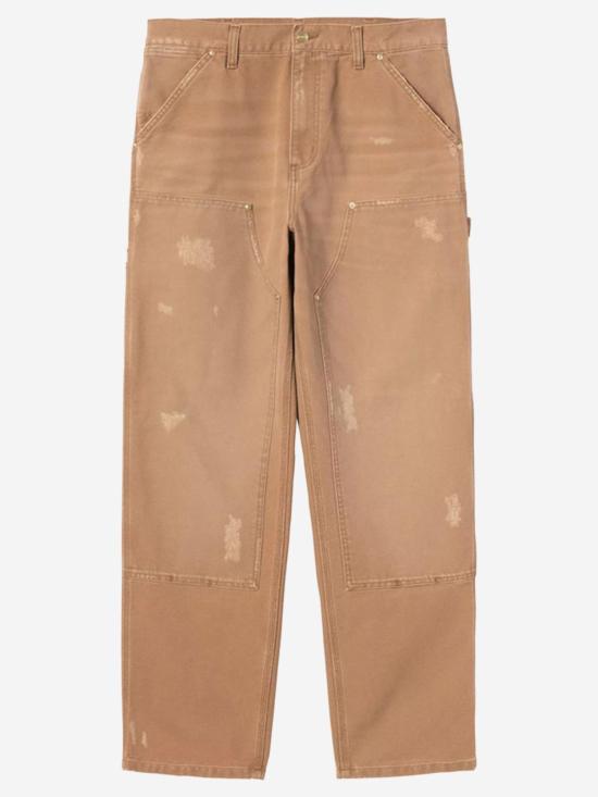 26SS 칼하트 WIP 더블 니 팬츠 I036274 BROWN - CARHARTT WIP