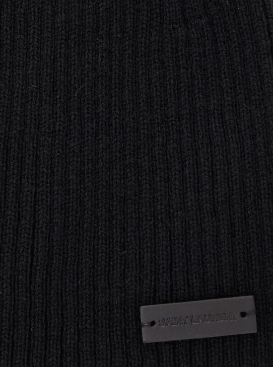 생로랑 비니 804033 BLACK - SAINT LAURENT