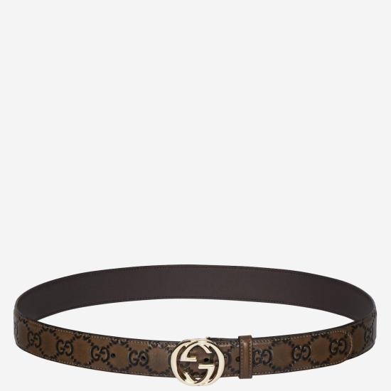  구찌 벨트 813008 BROWN - GUCCI