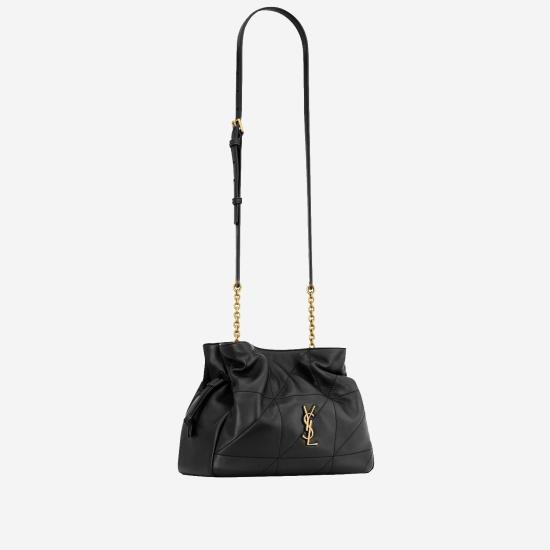 26FW 생로랑 제이미 램스킨 숄더 파우치 백 862712 BLACK - SAINT LAURENT