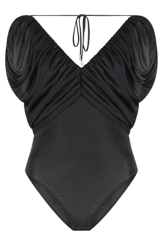  핑코 바디수트 티셔츠 104958 BLACK