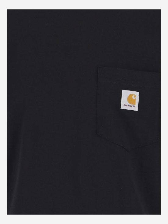 25FW 칼하트 WIP 숏슬리브 포켓 티셔츠 I030434 BLACK