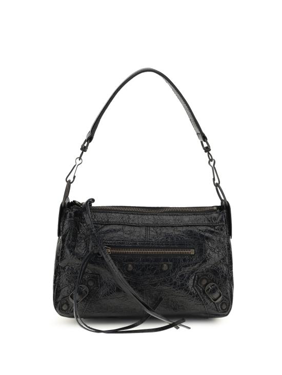 26SS 발렌시아가 르 시티 모토 미니백 8661222ABEK BLACK - BALENCIAGA