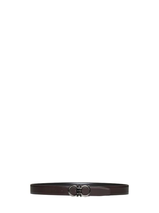 26FW 살바토레 페라가모 벨트 679938DOUBLEADJUS694531 BLACK - SALVATORE FERRAGAMO