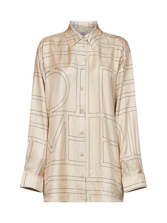 26FW 토템 셔츠 263WRT0480FB0704 008 IVORY