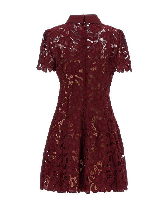 26FW 셀프 포트레이트 원피스 PF26111SA BURGUNDY - SELF PORTRAIT