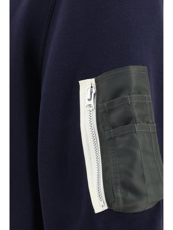 26FW 사카이 탑 2604138M NAVY - SACAI