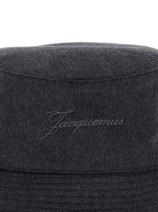 25FW 자크뮈스 버킷햇 ACU00778AW0 GRAY - JACQUEMUS