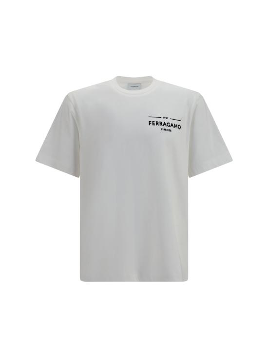 26FW 살바토레 페라가모 탑 796647 WHITE - SALVATORE FERRAGAMO