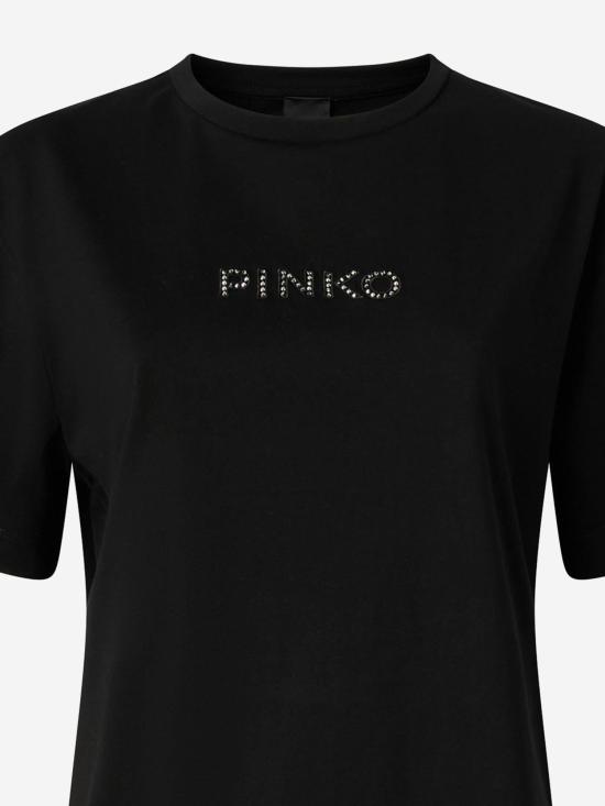 26SS 핑코 폴로 티셔츠 105526 BLACK - PINKO