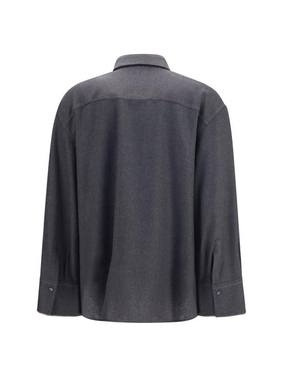 26FW 브루넬로 쿠치넬리 셔츠 MP550M1M06 GRAY