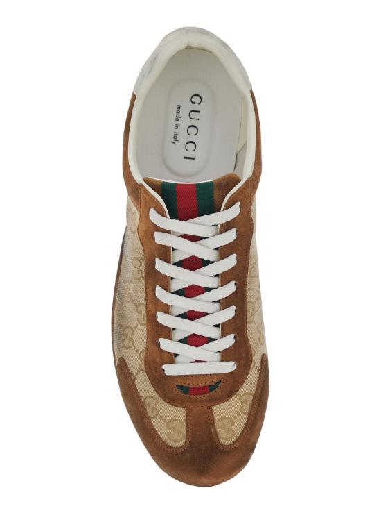 26SS 구찌 쉬프트 스니커즈 857018 BROWN - GUCCI