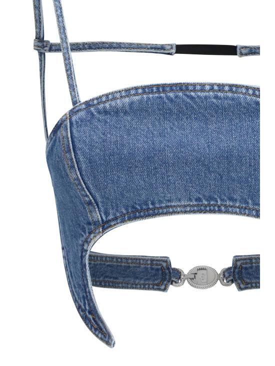 26SS 마린세르 바디수트 티셔츠 WTO465ACDEN0002 BLUE