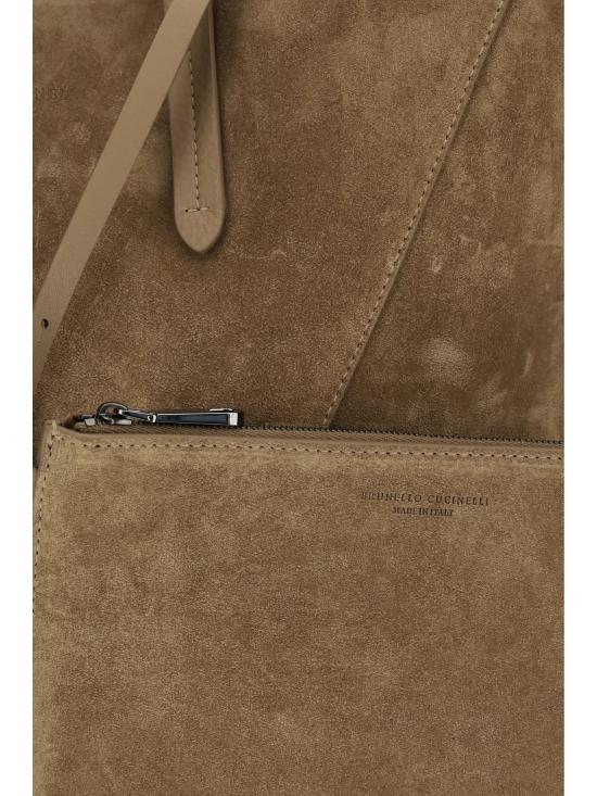 26SS 브루넬로 쿠치넬리 토트백 MBDLB2571 BEIGE - BRUNELLO CUCINELLI