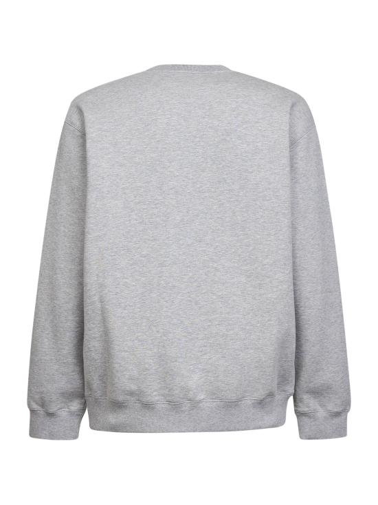 26SS 구찌 프린트 디테일 코튼 저지 스웨트셔츠 848737XJHOK1056 GRAY - GUCCI
