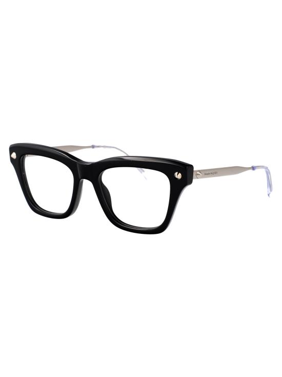  알렉산더 맥퀸 안경 AM0484O BLACK - ALEXANDER MCQUEEN
