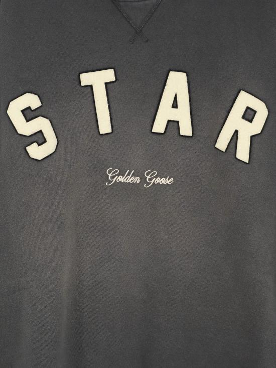 골든구스 긴팔 티셔츠 GUP02713 GRAY - GOLDEN GOOSE