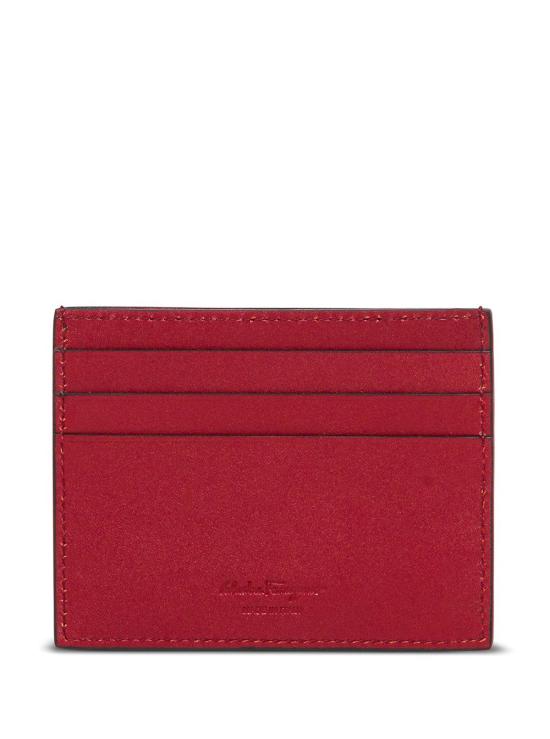 26SS 살바토레 페라가모 간치니 크레딧 카드 홀더 66A302 BLACK - SALVATORE FERRAGAMO
