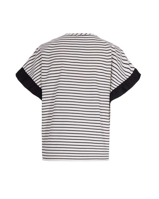 26SS 리우조 폴로 티셔츠 WA6496 BLACK - LIU JO