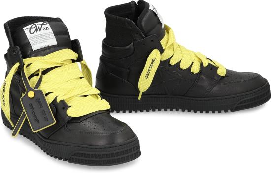 25FW 오프화이트 스니커즈 OMIA065S24LEA004 BLACK - OFF WHITE