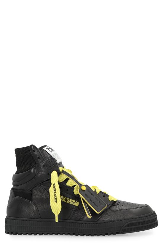 25FW 오프화이트 스니커즈 OMIA065S24LEA004 BLACK