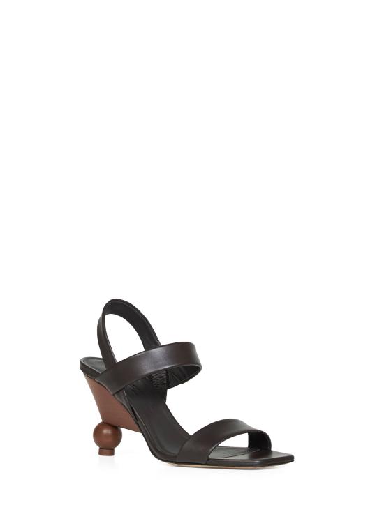 26SS 위켄드막스마라 샌들 2615521015600WKAAFFETTO005 BROWN - WEEKEND MAX MARA