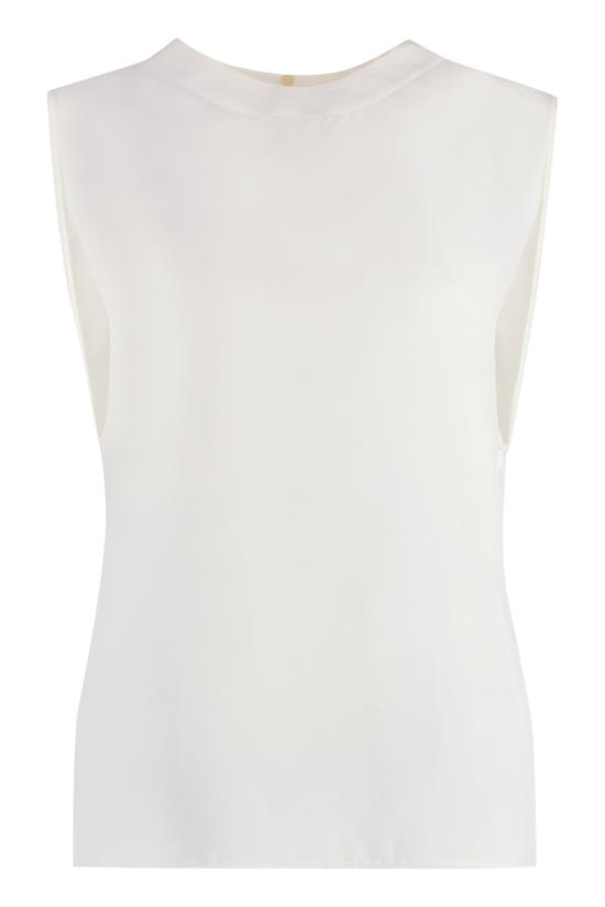  생로랑 민소매 티셔츠 766539 WHITE