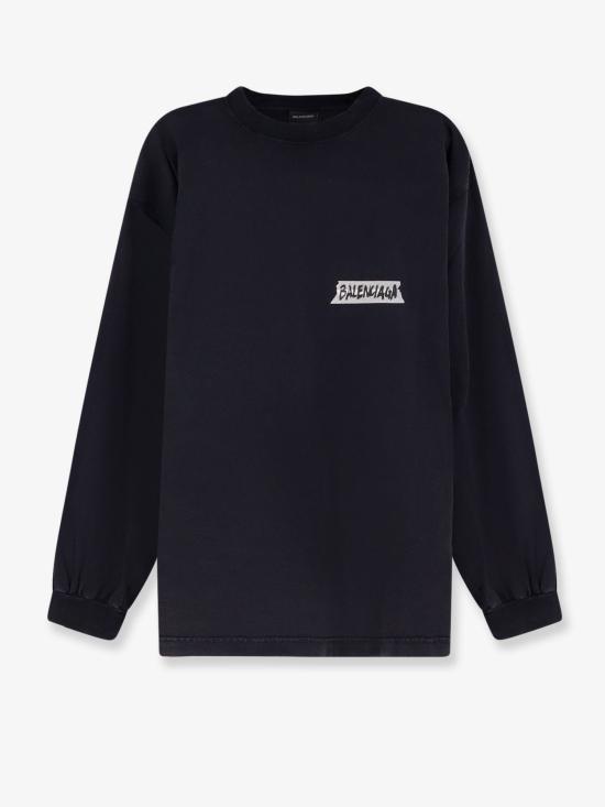 26FW 발렌시아가 탑 850404 BLACK