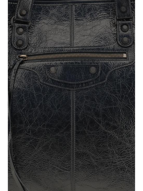 26FW 발렌시아가 르 시티 카바스 백 8731742ABEK BLACK