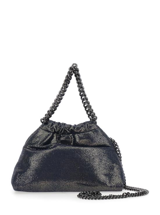 26FW 스텔라 맥카트니 팔라벨라 드로스트링 숄더백 7B0144WP0489 BLACK - STELLA MCCARTNEY