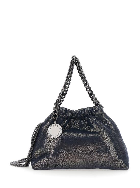 26FW 스텔라 맥카트니 팔라벨라 드로스트링 숄더백 7B0144WP0489 BLACK
